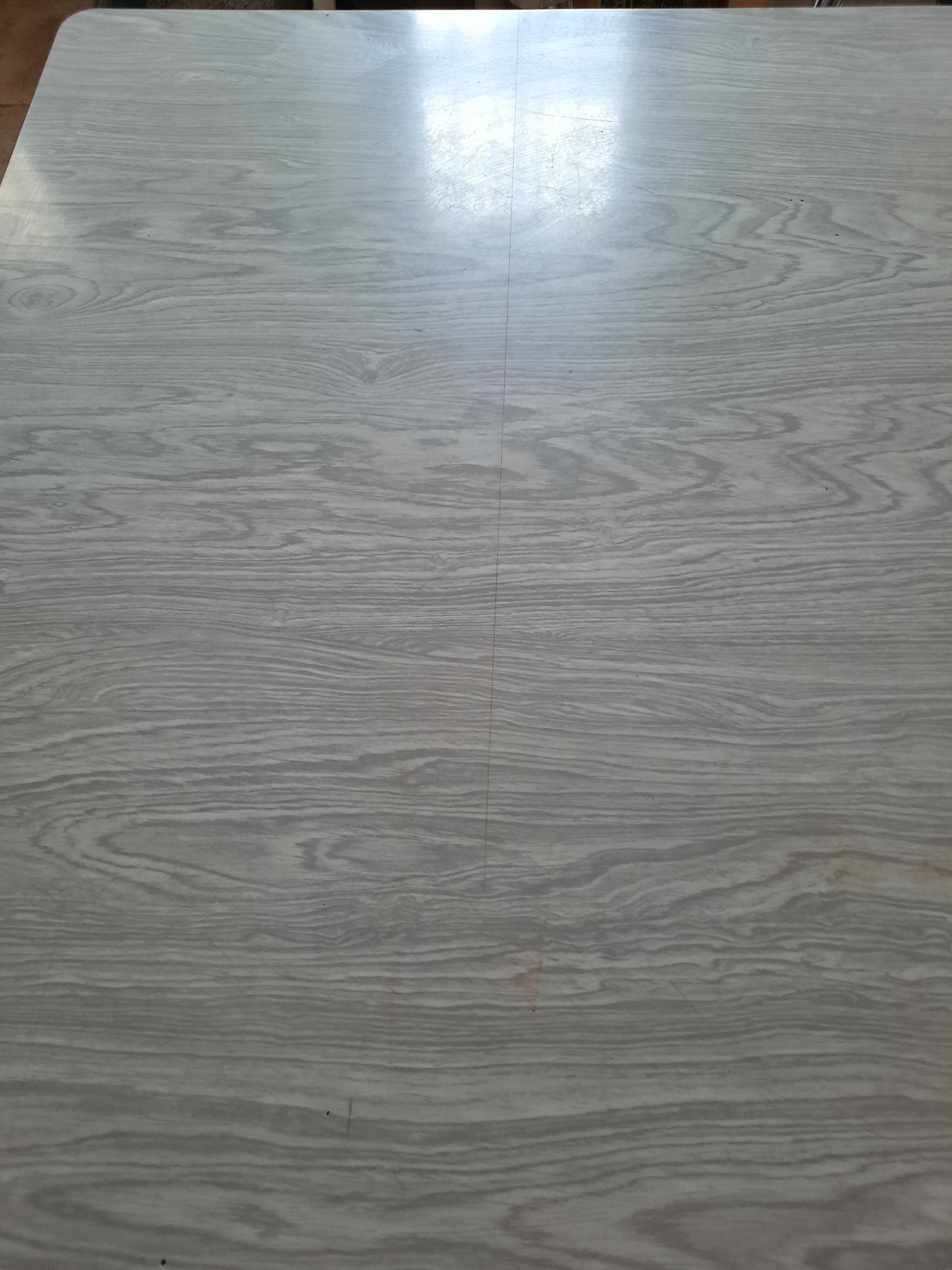 Formica table, 4 chairs and 1 stool