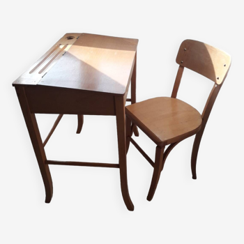 Bureau et chaise enfant Baumann