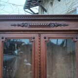 Glass display cabinet/bookshelf