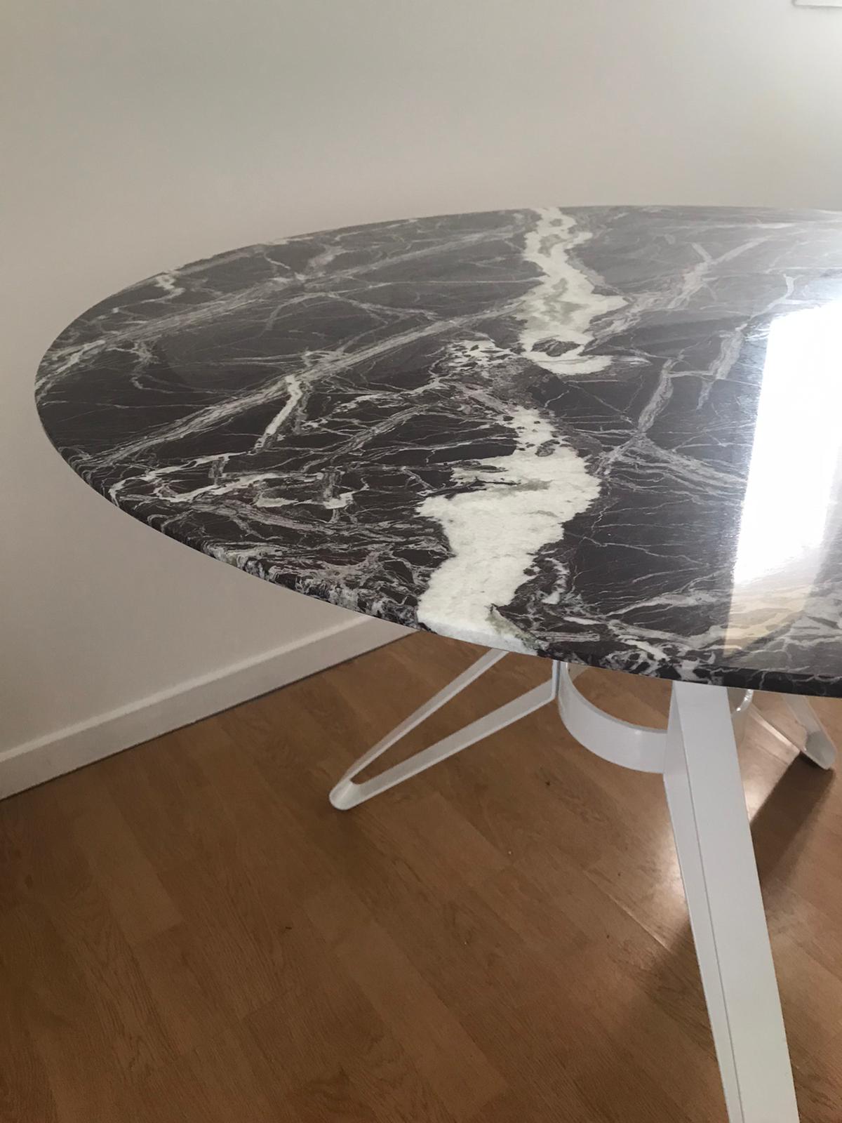 Marble dining table