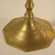 Bougeoir en laiton 12 cm