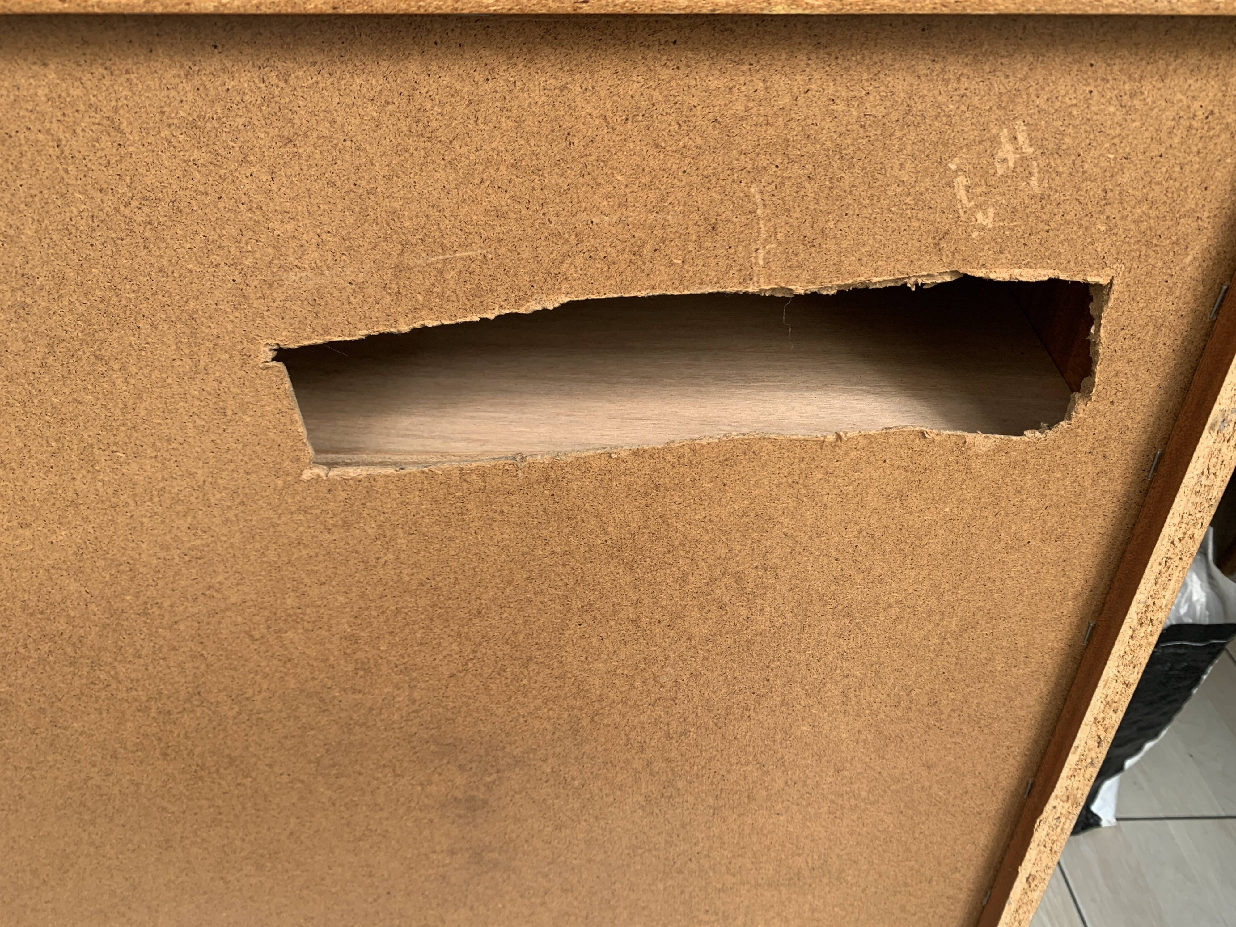 Vintage shoe cabinet