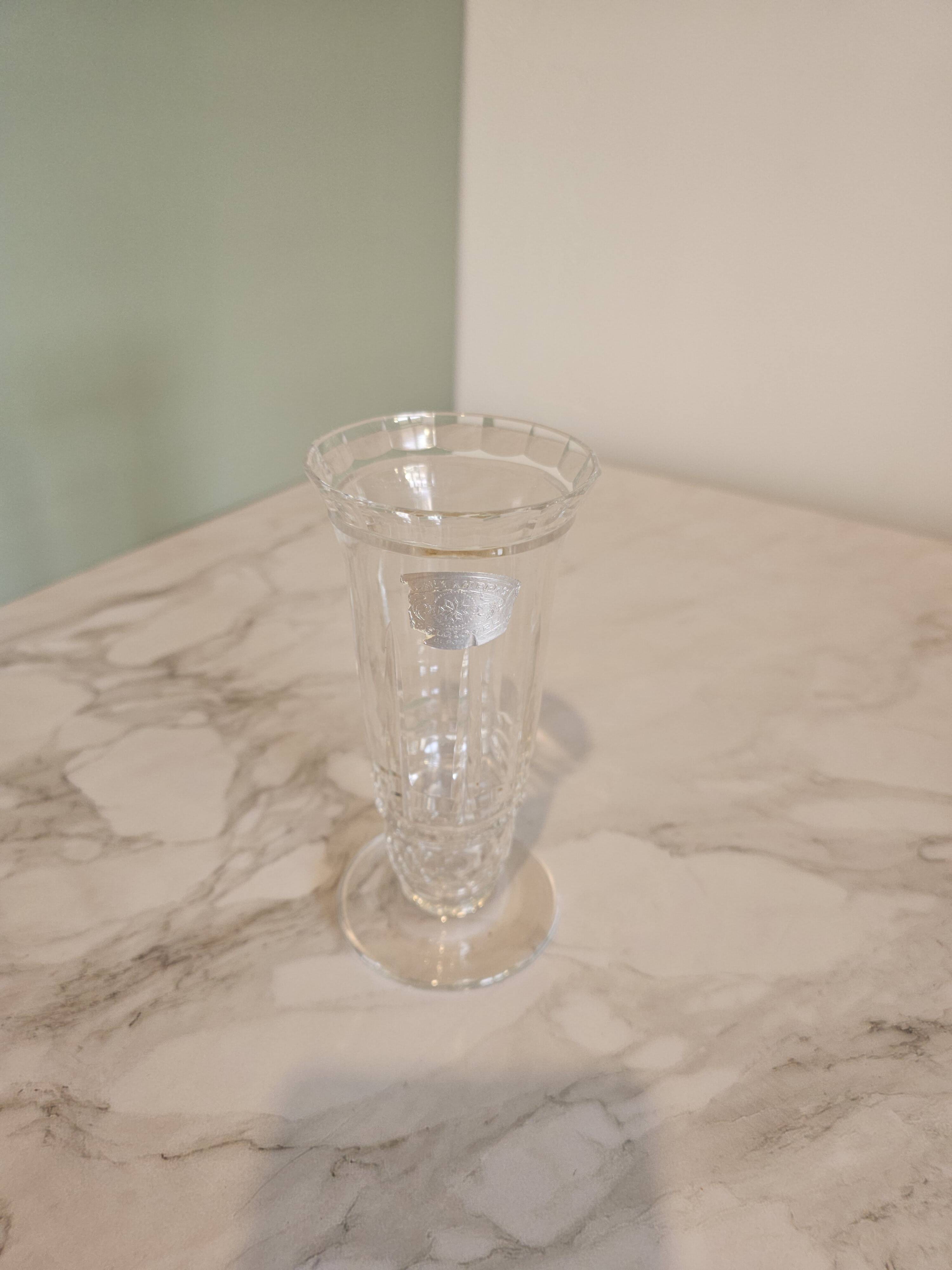 Saint Lambert crystal vase