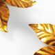 Pair of 1970's Italian gilt Florentine Wall Lights