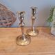 La Redoute x Selency pair of brass candlesticks 19
