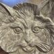 Cendrier " Tete de chat"