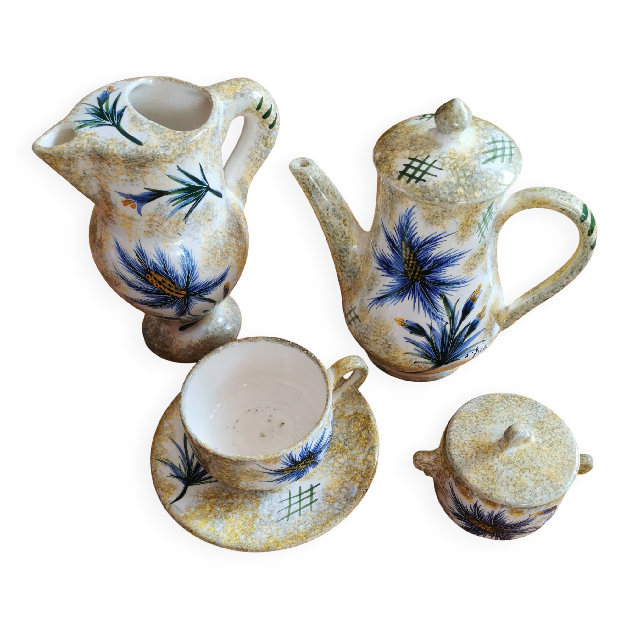 Breakfast set Chardons Vallauris