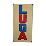 Luga enamelled plate