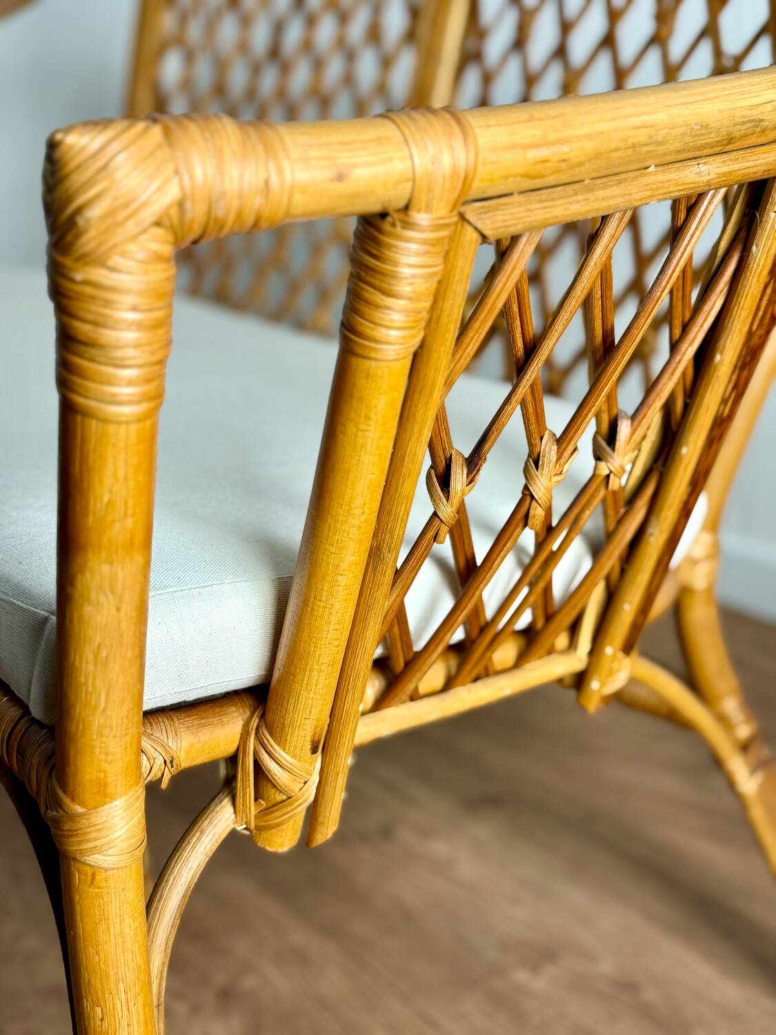 Rattan garden furniture