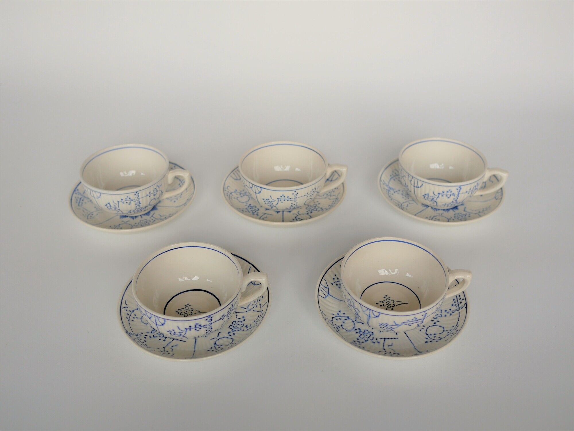 Vintage cup and sub-cup edited by Boch La Louvière