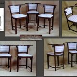 Trio of chairs Fledermaus THONET