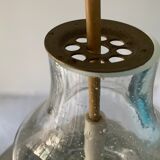 3 suspensions Raak Carthago aluminium and glass 1970