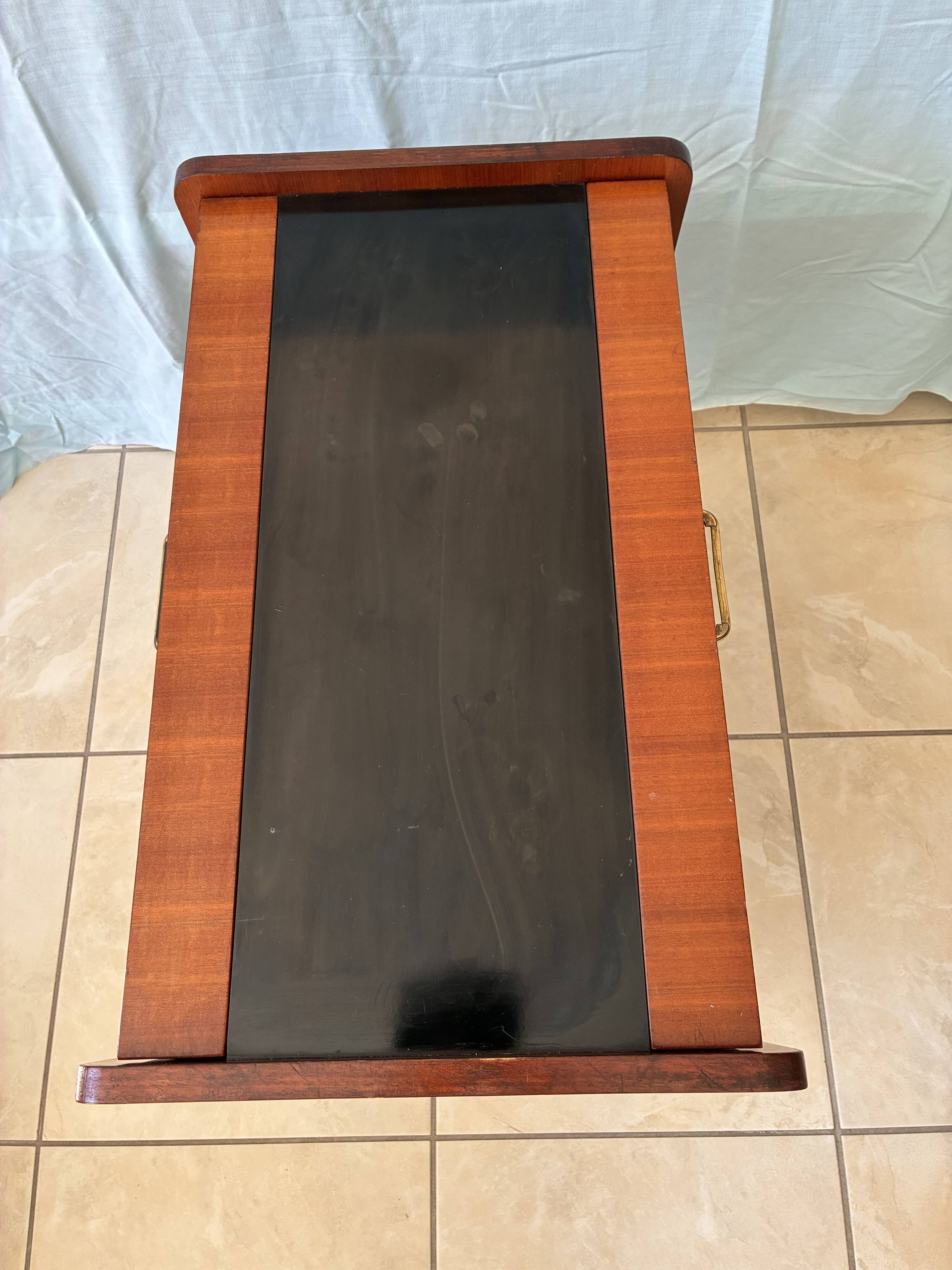 Vintage mahogany bar