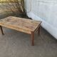 Table de ferme basse