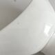 Empire sauce boat with eagle head in antique porcelain