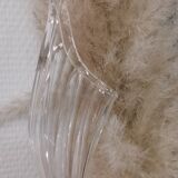 Old Arques crystal soliflore vase "Iris"