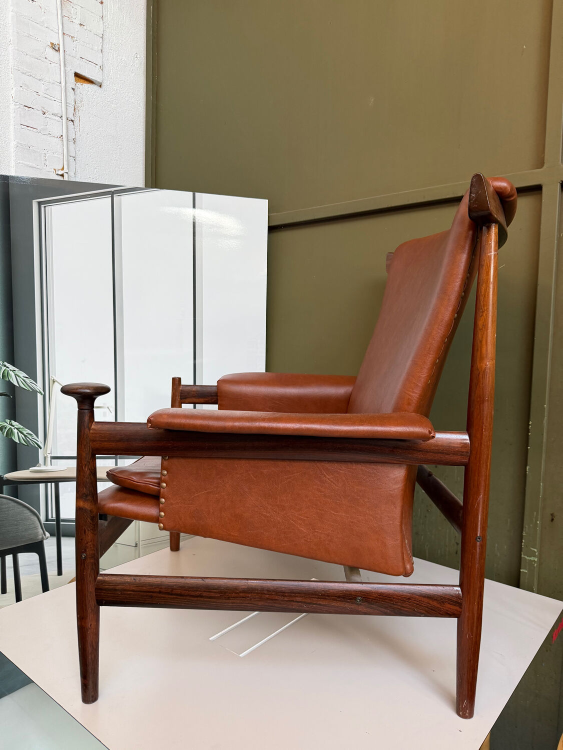 Armchair model Bwana designed by Finn Juhl.
