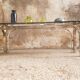 Table basse en verre