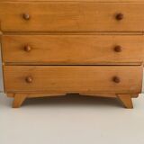 Commode de rangement pieds compas