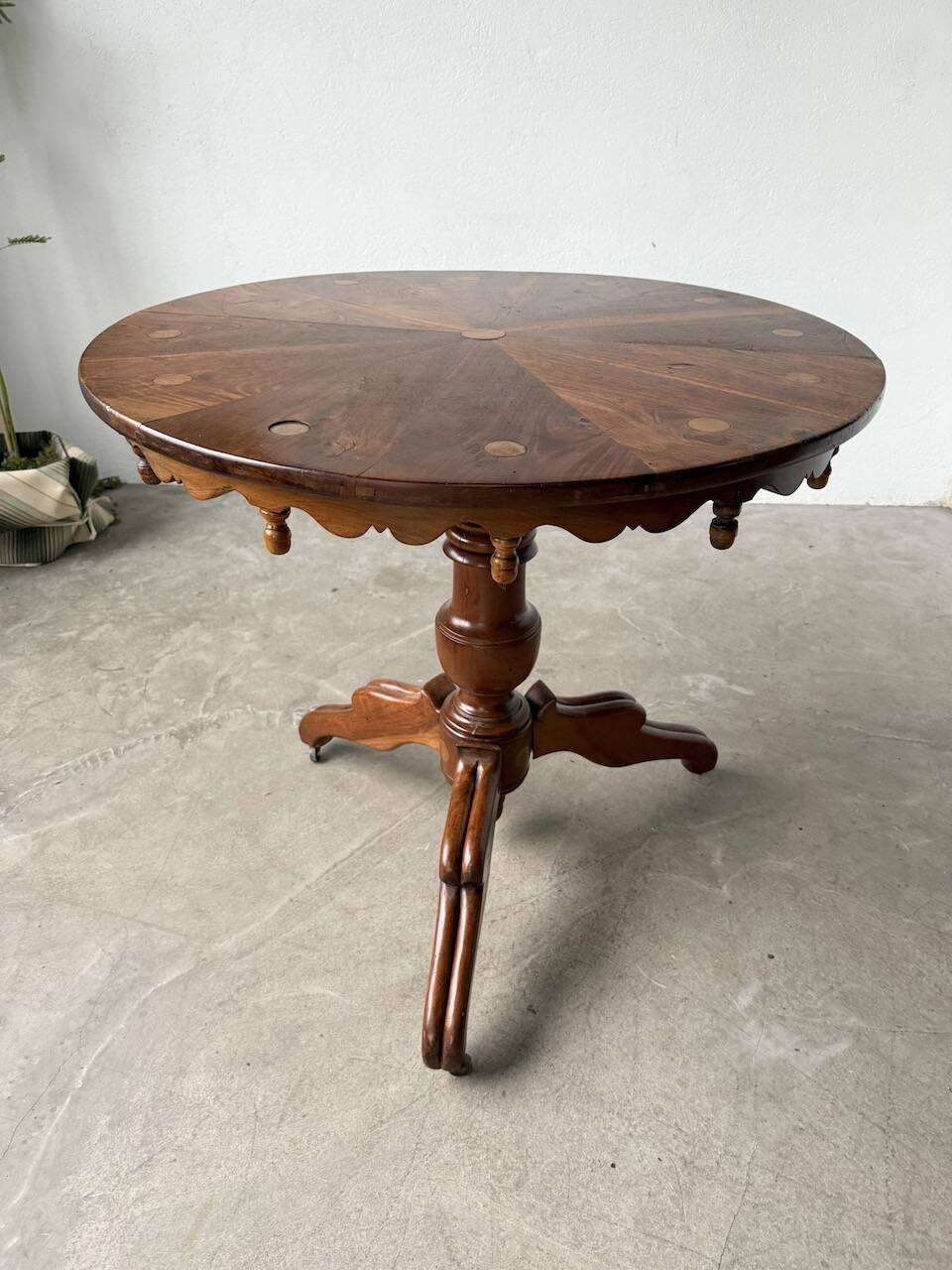 Biedermeier console or side table, 19th century.
