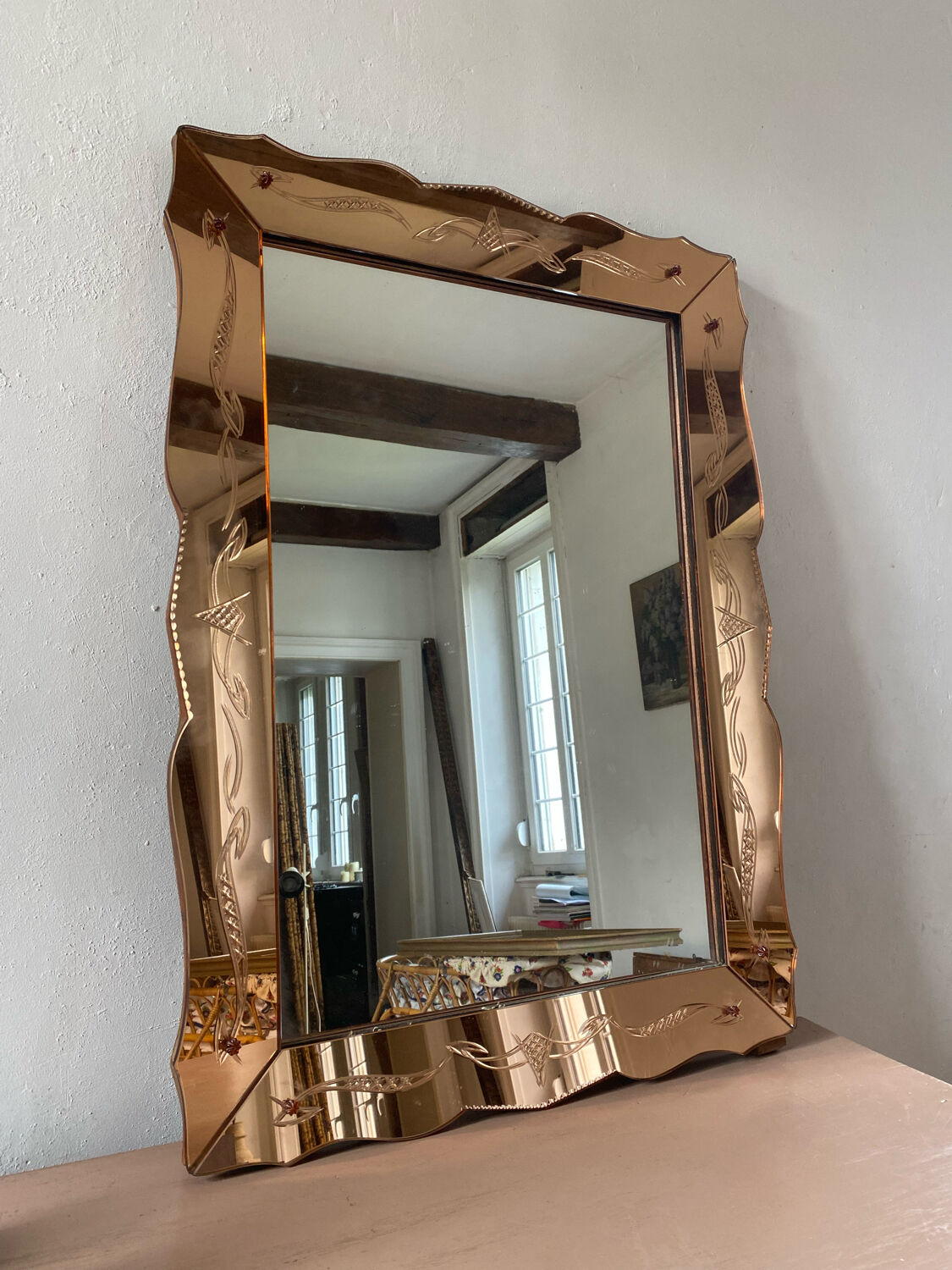 Venetian mirror art deco