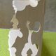 Art deco wooden shelf