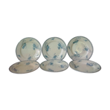 6 dinner plates model royat sarreguemines