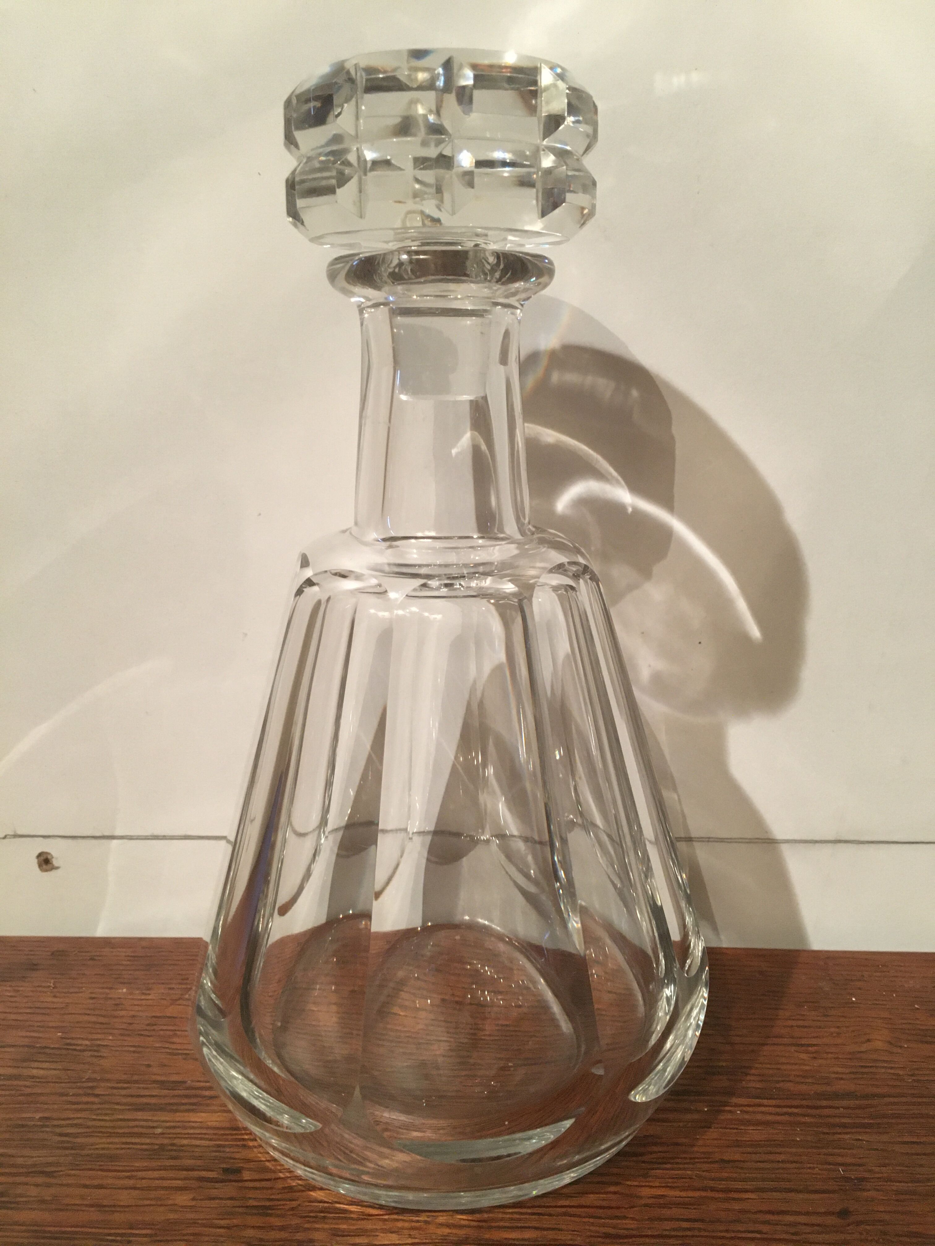 Crystal decanter "Baccarat"