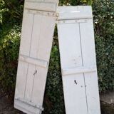 Pair of old shutters
