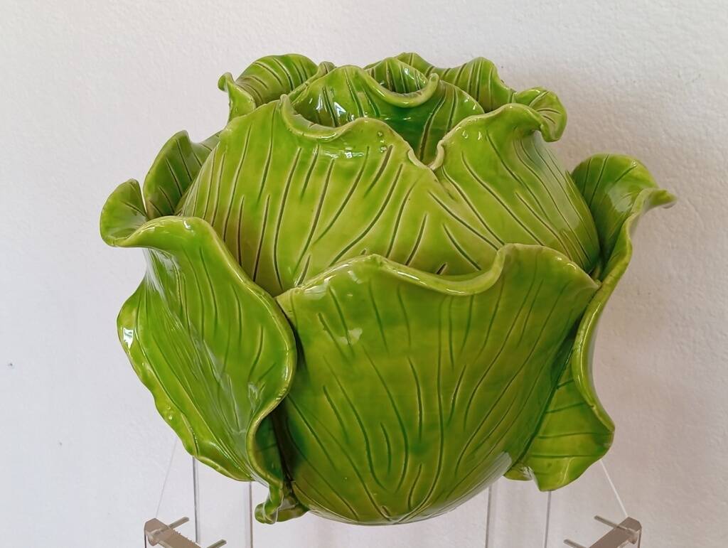 Ceramic cabbage Jean Roger