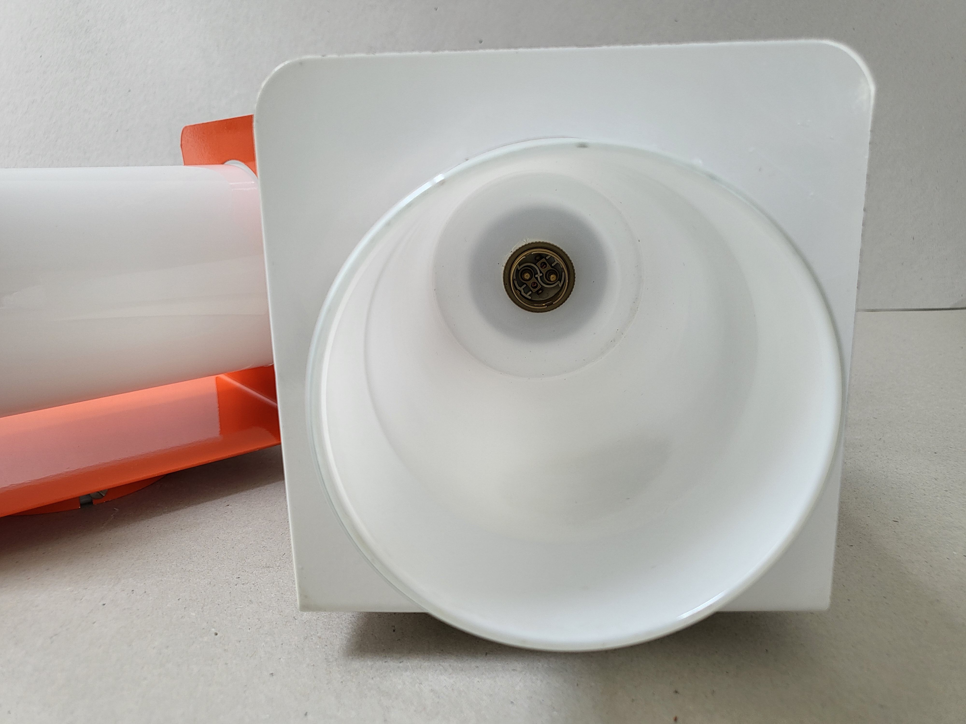 Pair of vintage wall lamps 1960 space age