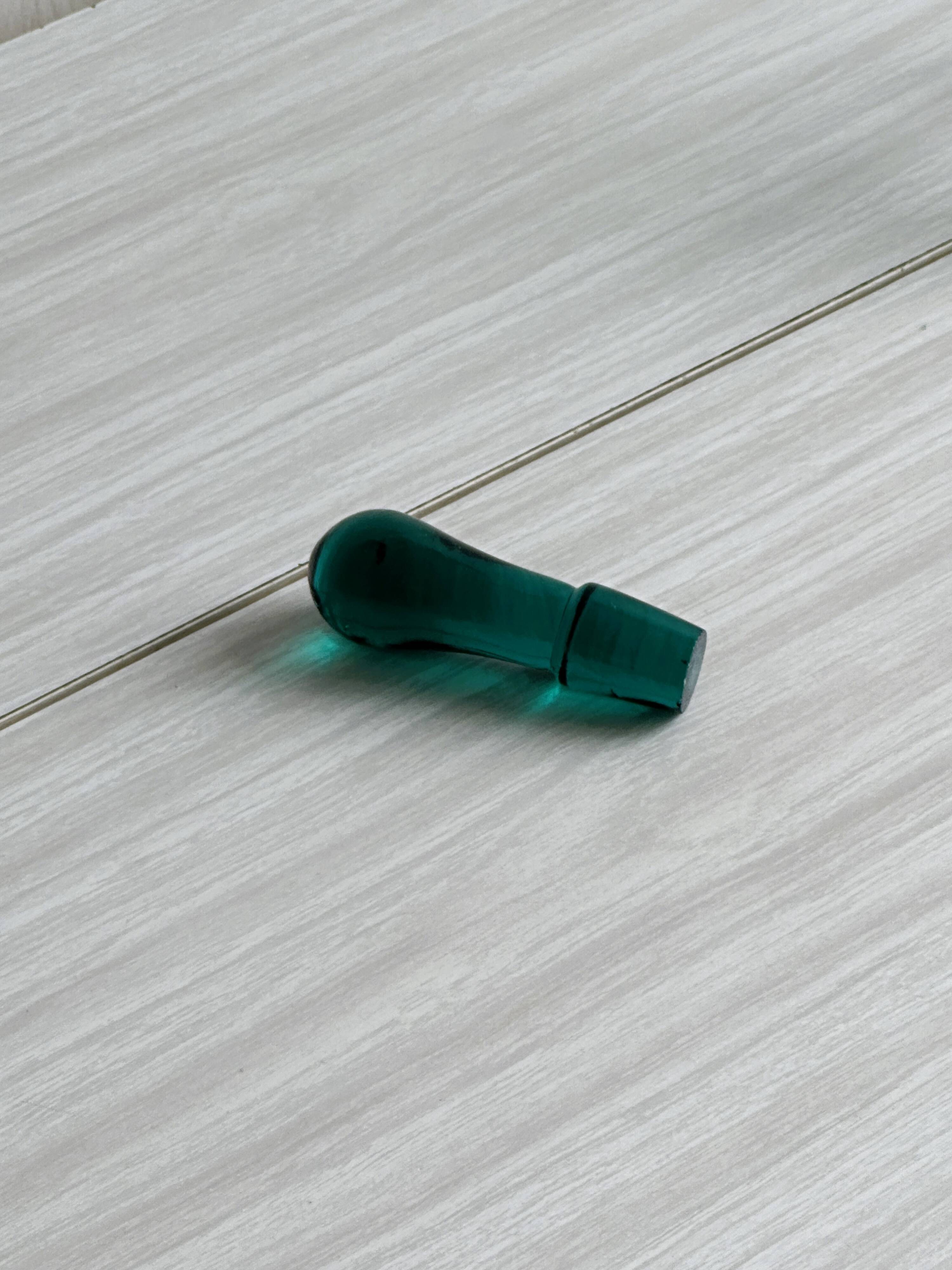 Blown glass oil cruet