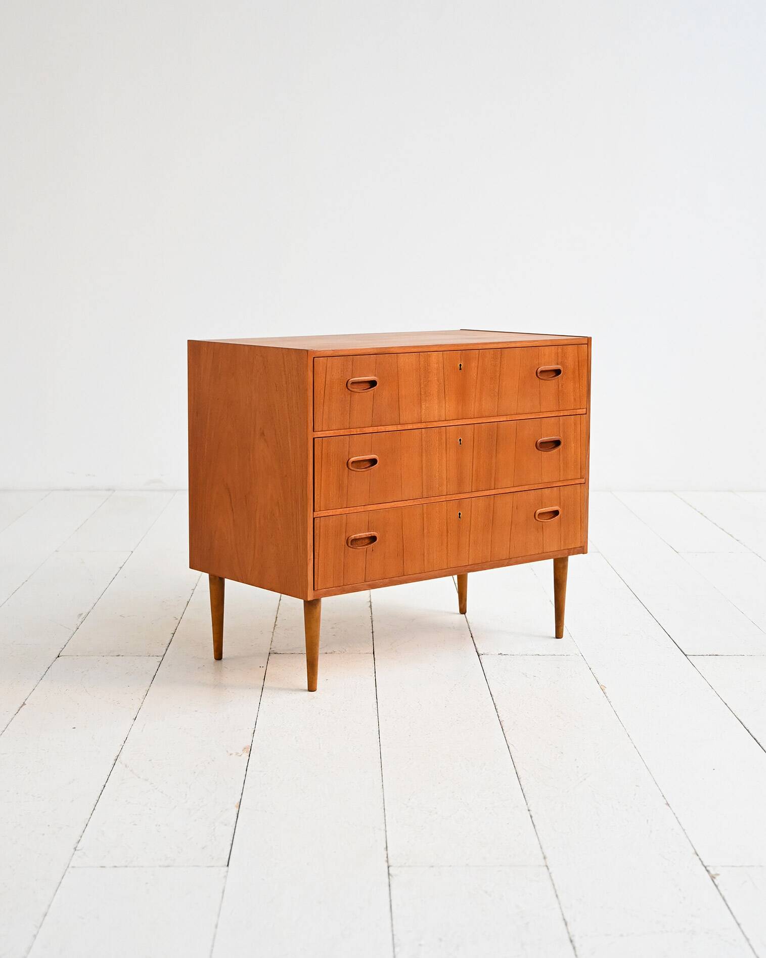 Teak chest of drawers by Karlit, Sweden, 1950s/60s
