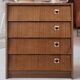 Mid-century shoe cabinet
