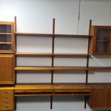 Vintage teak wall unit by HG mobel Denmark