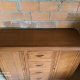 Original and vintage sideboard in solid wood