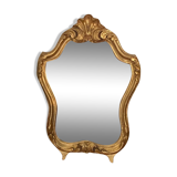 Golden vintage mirror