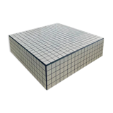 Mosaic tiled block coffee table