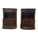 Pair of Art Deco bedside tables with marble.