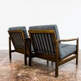 Fauteuils Mid-Century par Zenon Bączyk, années 1960, lot de 2