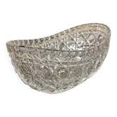 Antique cut glass bowl / crystal style – 1950s/1970s