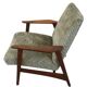 Fauteuil en teck vintage du milieu du siècle