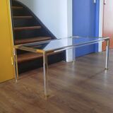 Table de salon en plexiglass, années 1970