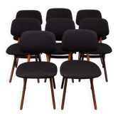 Dutch Scissors Dining Chairs Louis by Van Teeffelen for Wébé, 1959, Set of 8