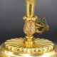 Bronze Gilt Bouillotte Lamp in Directoire Style "Lucien Gau"