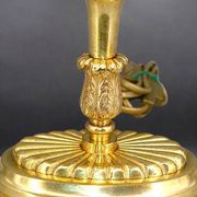 Bronze Gilt Bouillotte Lamp in Directoire Style "Lucien Gau"