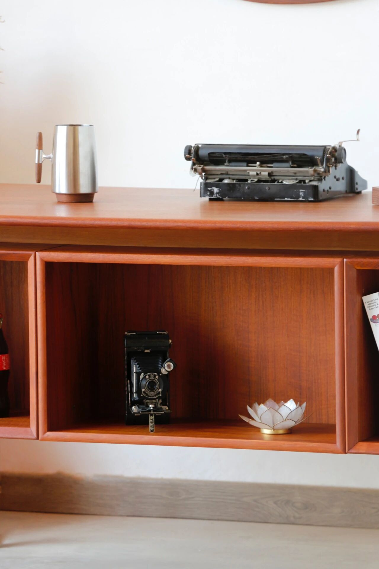 Danish desk from the 1960s by Erik Brouer – solid teak