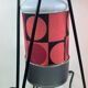 Rare tripod reading lamp Eiffel vintage design 50s/60s