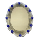 Vintage Simoeng Hand-Carved Venetian Oval Mirror