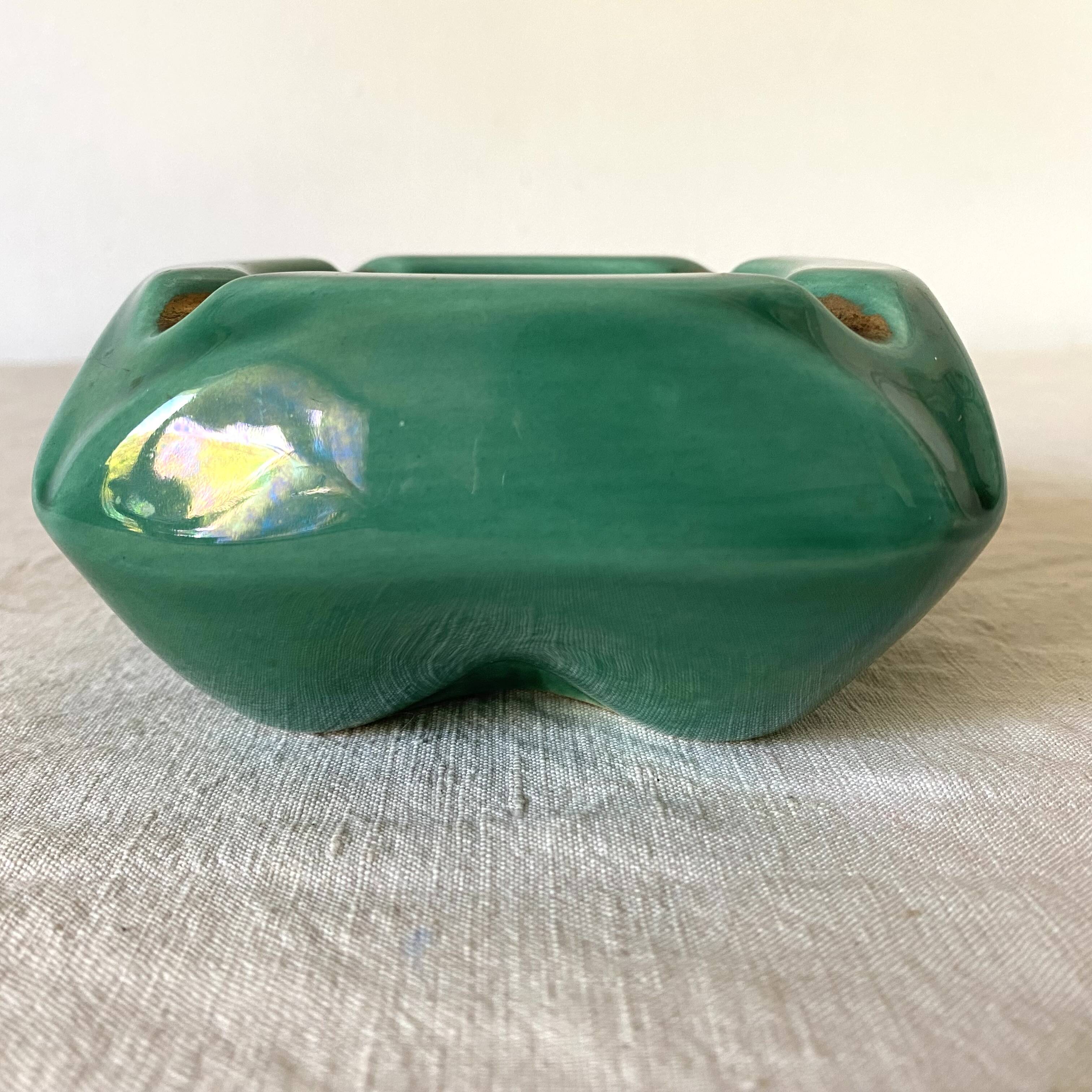 CAB ceramic ashtray